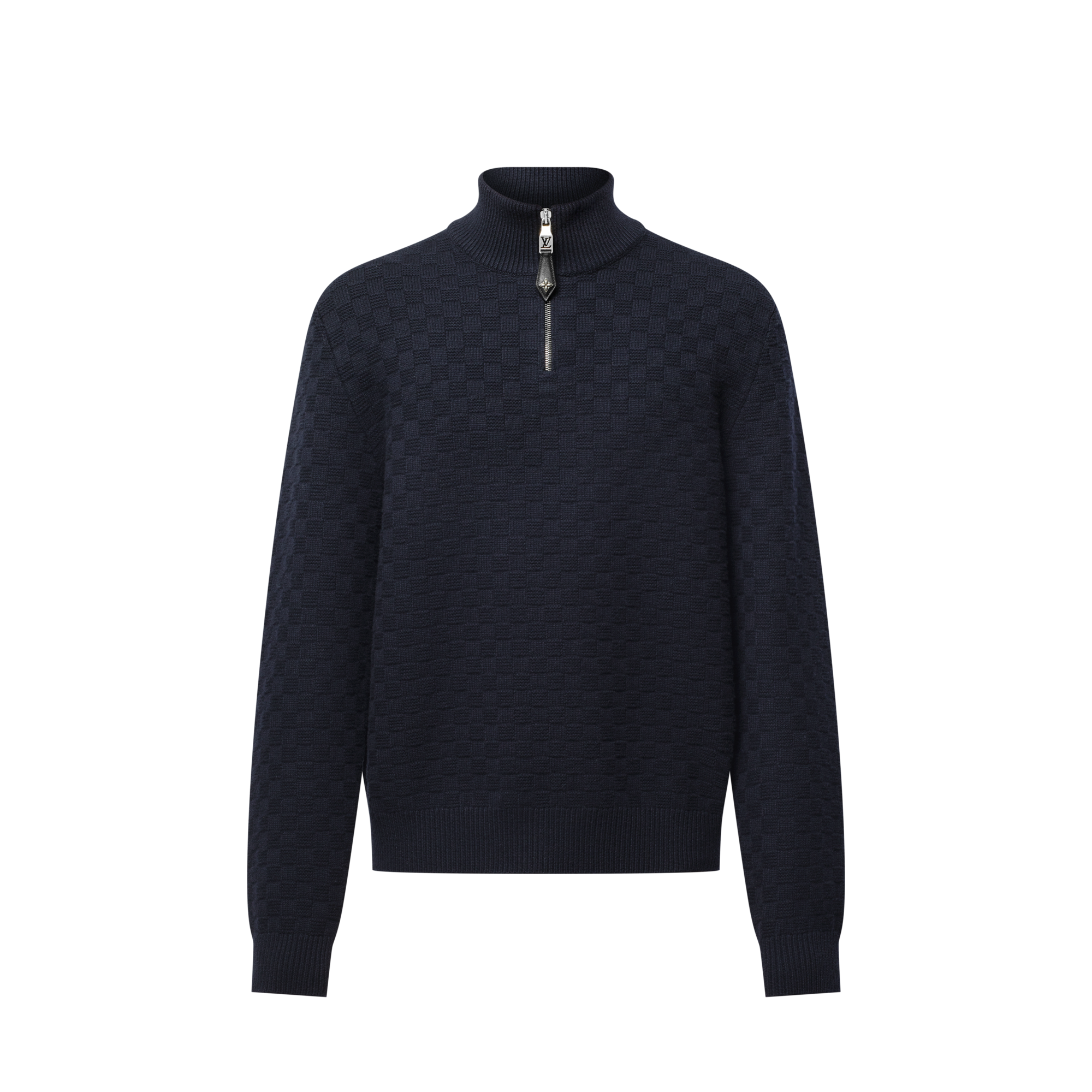 Cashmere-Wool Blend Half-Zip Pullover - Ready-to-Wear | LOUIS VUITTON